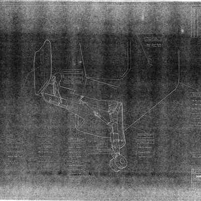 Front fuselage Interchangeability Control points Sheet 1 of 2, Drawing 7-4352-PE-10