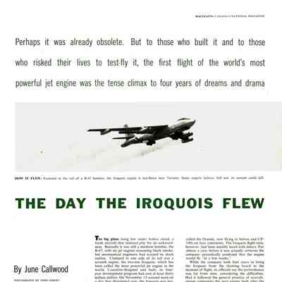 The day the Iroquois flew 1