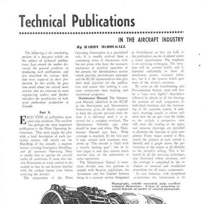 Technical Publications - in the Aircraft Industry Part II