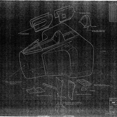 Front fuselage final assembly - Drawing 7-4352-PE-8