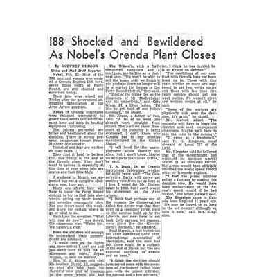 188 shocked and bewildered as Nobel's Orenda Plant Closes