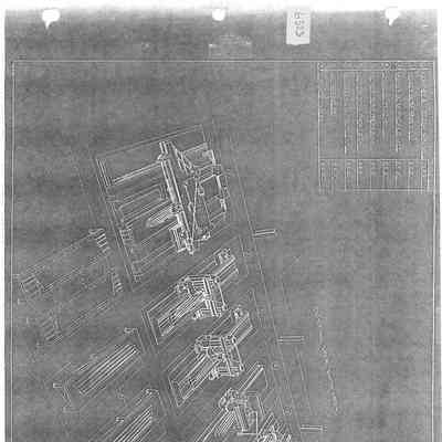 Layout of machinery in skin mill section, Drawing 7-0162-PE-24 Issue 2