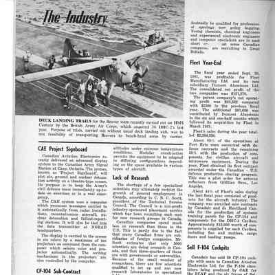 The Industry - Apr 1962