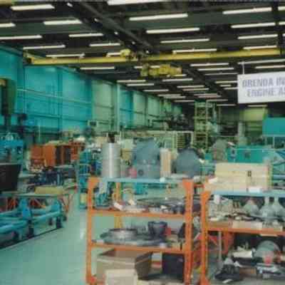 Orenda interior - engine assembly