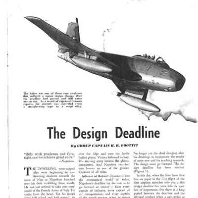 The Design Deadline