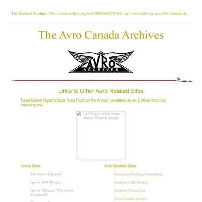 Links to other Avro related websites