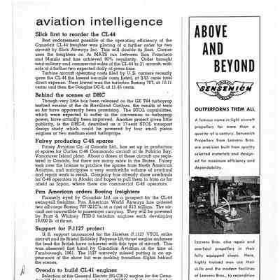 Aviation Intelligence - Jun 1962