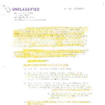 Letter Outlining the Mission Requirements for a Bomber for the USAF and Possibility of the Arrow being Designed to Meet these Requirements