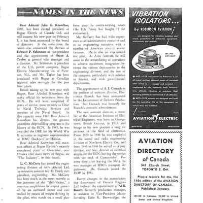 Names in the News - Jan 1956