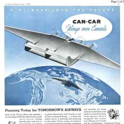 A Glimpse into the Future - CAN-CAR Wings over Canada