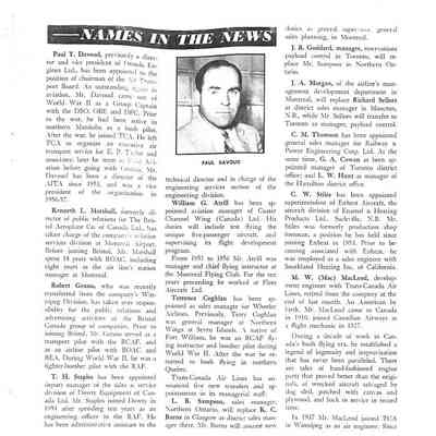 Names in the News - Mar 1959
