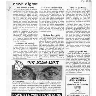 news digest - Oct 1960