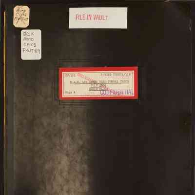 C-105 N.A.E. low speed wind tunnel tests July 1956: basic plots