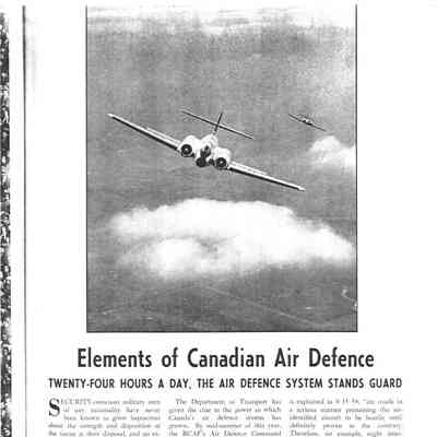 Elements of Canadian Air Defence
