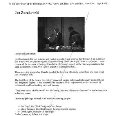 40th Anniversary speeches