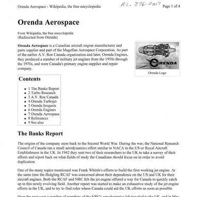 Orenda Aerospace