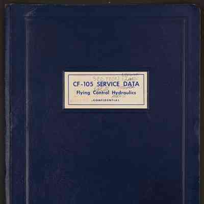 CF-105 service data. Section 12: Flying controls: hydraulic system