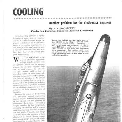 Cooling - another problem for the electronics engineer