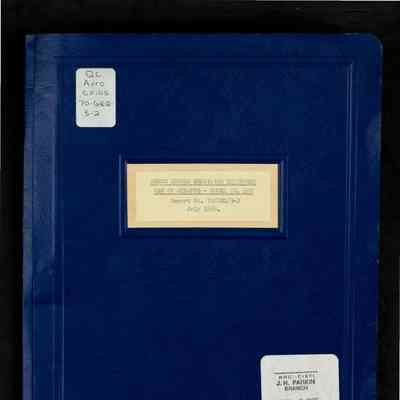 Arrow ground servicing equipment use of Giraffe - Model IG. 40T Report No. 70/GEQ/3-2