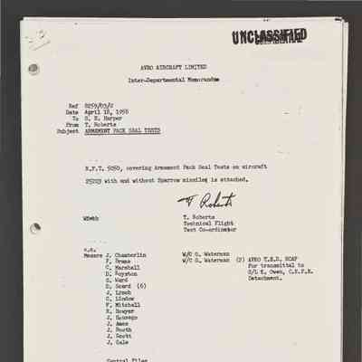 ARMAMENT PACK SEAL TESTS on 25203