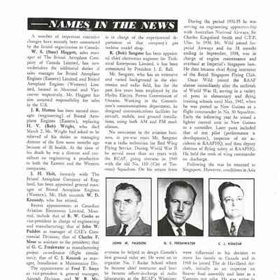 Names in the News - Mar 1954