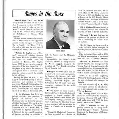 Names in the news - Jun 1960