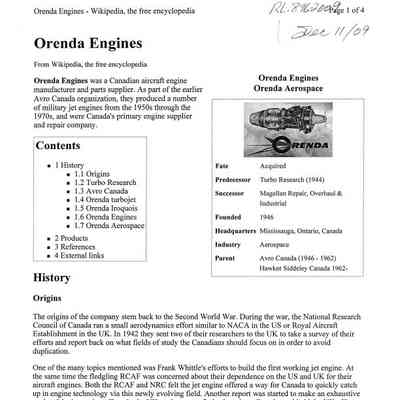Orenda Engines