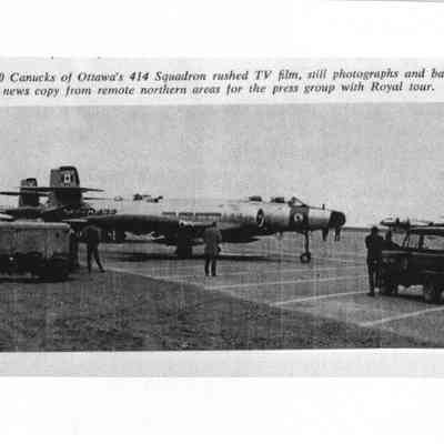 CF-100's of 414 Sqn