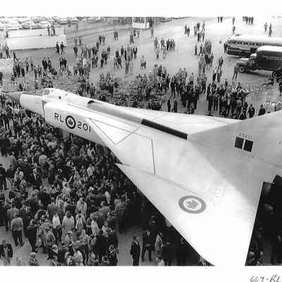 Arrow 201 Rollout taken from above the left side of the a/c