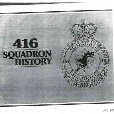 RCAF 416 Squadron History
