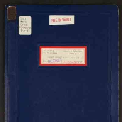 C-105 MK 1, J75 P3 engines: weight summary & C.G. position, Apr. 1/57 Report # 7-0400-44 Issue 4