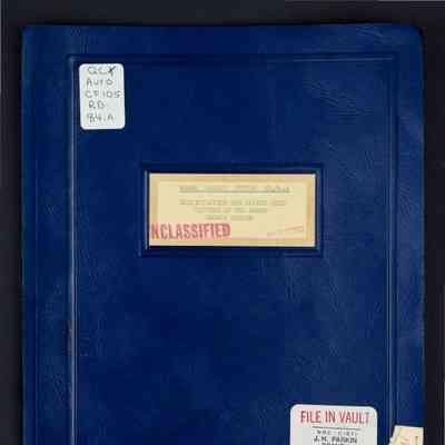 Arrow escape system RD. 84.A. Specification for rocket sled testing of the Arrow escape system