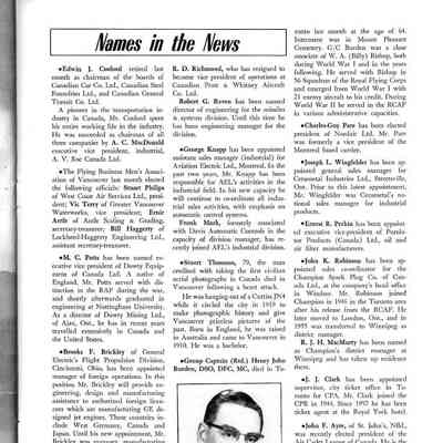 Names in the News - Apr 1960