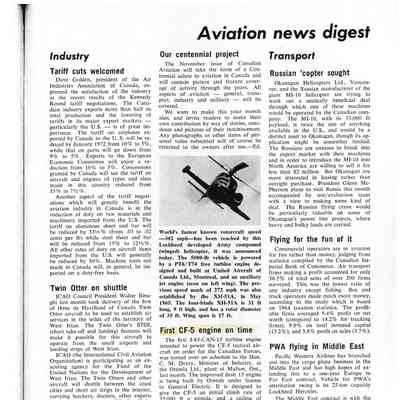 Aviation News Digest - Aug 1967
