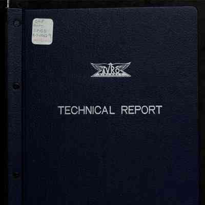 C-105 Wing center box: (fin attachment to wing) Report No. 7/0562/9