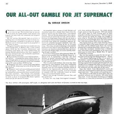Gamble for jet supremacy