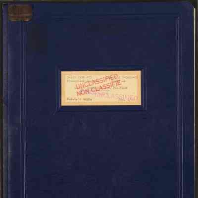 C-105 with J75 production engines: weight summary & C.G. position, Jan. 1/56|C-105 with J75 engines as interim power plant: weight summary and C.G. position, Jan. 1/56 Report # 7-0400-5 Issue 22