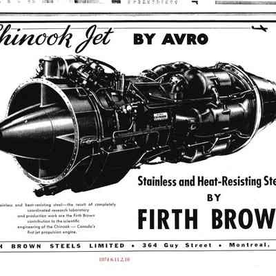 Chinook Jet by Avro - Stainless and Heat-Resisting Steels by Firth Brown