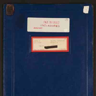 Arrow 2 A/C 25207: weight and C.G. summary, Nov. 1/58 Report 7-0400-85 Issue 1