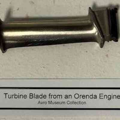 Orenda Engine Turbine Blade