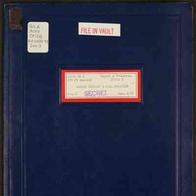 C-105 MK 1 with J75 P3 engines 1st A/C: weight & C.G. summary, Mar. 1/57 Report # 7-0400-44 Issue