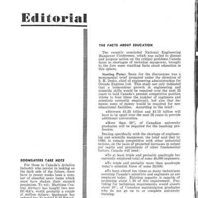 Editorial (Aircraft) - Oct 1956