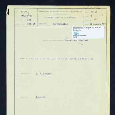Some notes on the question of supersonic fighter size