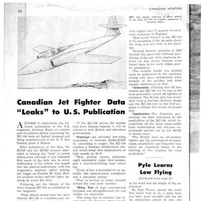 Canadian Jet Fighter Data "Leaks" to US Publication