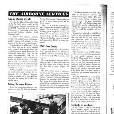 The Airborne Services - Jul 1958