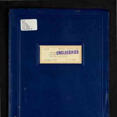 Dynamic manoeuvres (including fuel flow) for the Avro Arrow (Arrow II) Report No. 72/Comp. A/1 Extract A97/A.C. Man/4