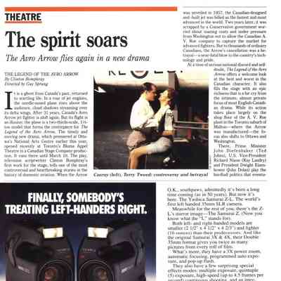 The spirit soars