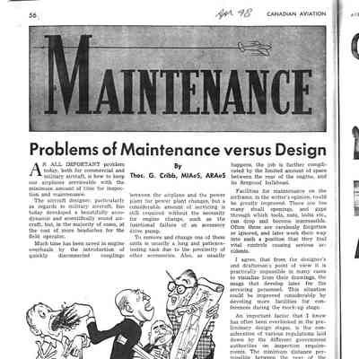 Maintenance - Apr 1948