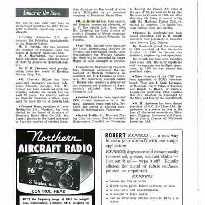 Names in the news -