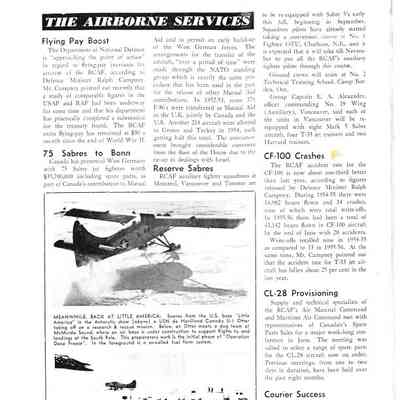 The Airborne Services - Aug 1956